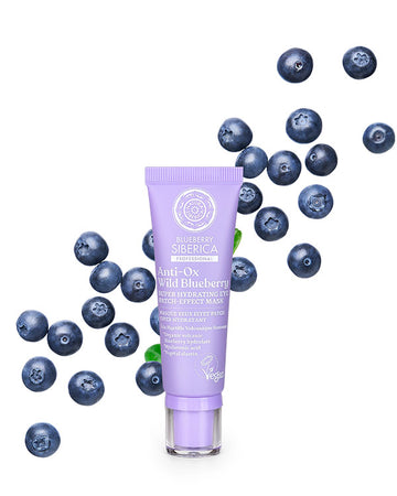 Natura Siberica Anti-Ox Wild Blueberry Super Hydrating Eye Patch-Effect Mask 30ml